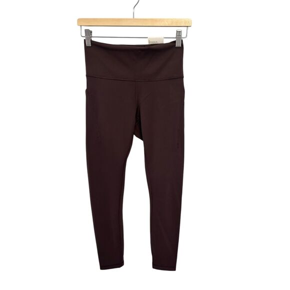 Lululemon. Wunder Train High-Rise Tight with Pockets 25" Espresso Size 8 NWT - Picture 6 of 11